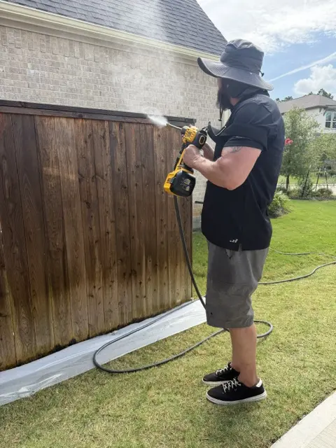 WOLF fence restoration process